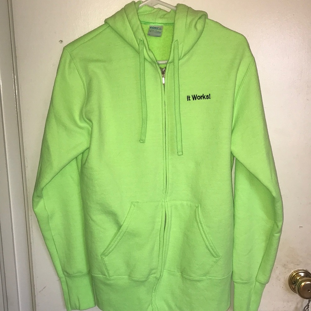 It Works! Zipped hoodie